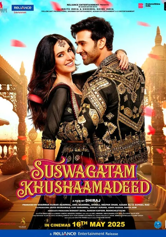 Suswagatam Khushaamadeed-Movie-Poster-2025